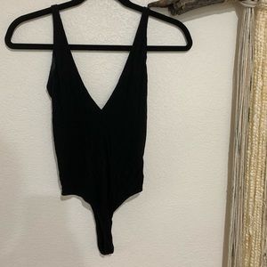 John Galt Deep Plunge Jumpsuit